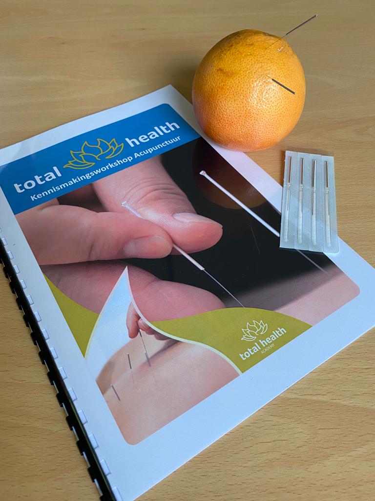 Acupunctuur Kennismakingsworkshop Total Health Breda Sinaasappel
