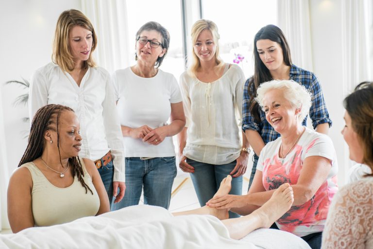 Samen lesdag voetreflexologie opleiding